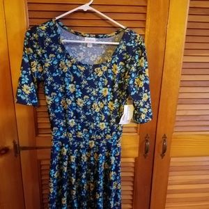 LuLaRoe Flower Dress-Nicole